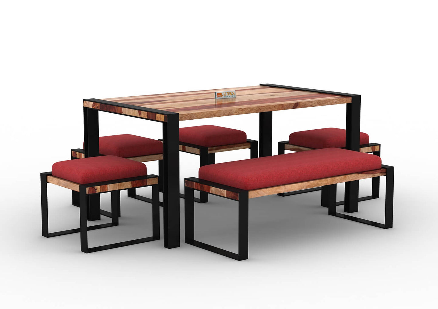 Milate-6-Seater-Dining-Set-With-Bench-Black-Natural-Red_3