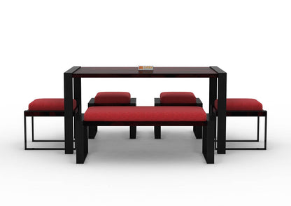 Milate-6-Seater-Dining-Set-With-Bench-Black-Walnut-Red_2