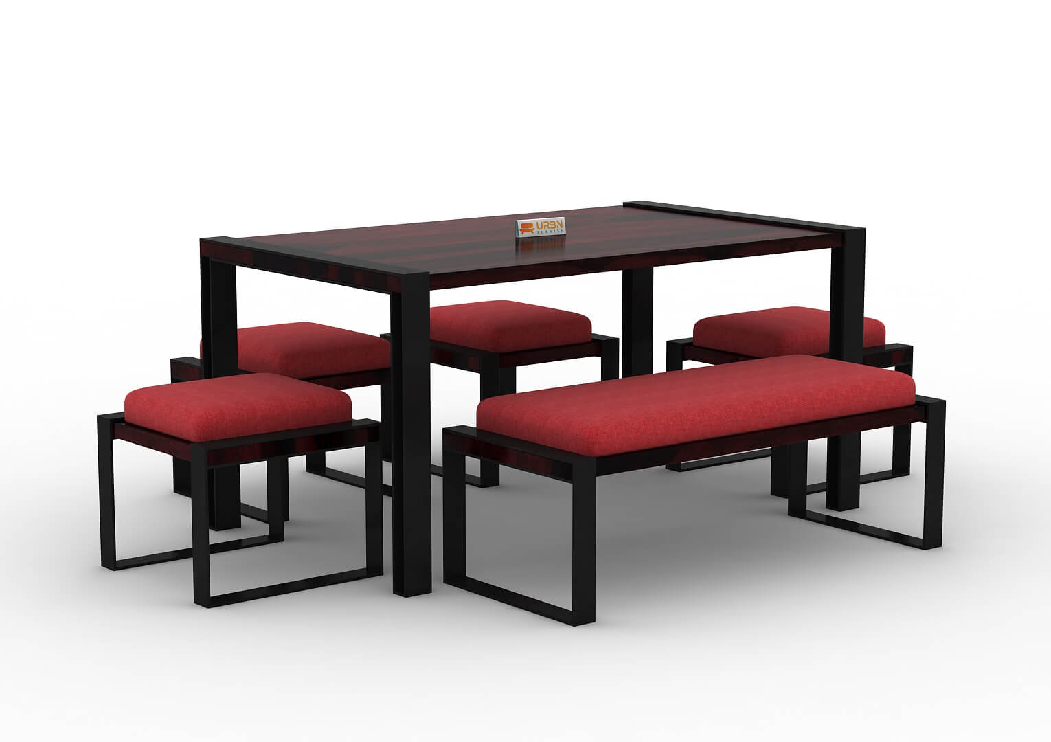 Milate-6-Seater-Dining-Set-With-Bench-Black-Walnut-Red_3