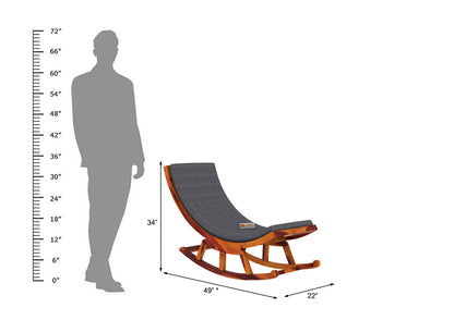 Modern Design Rocking Chair - Urbnfurnish