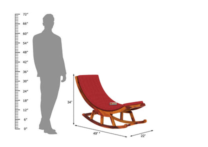 Modern Design Rocking Chair - Urbnfurnish