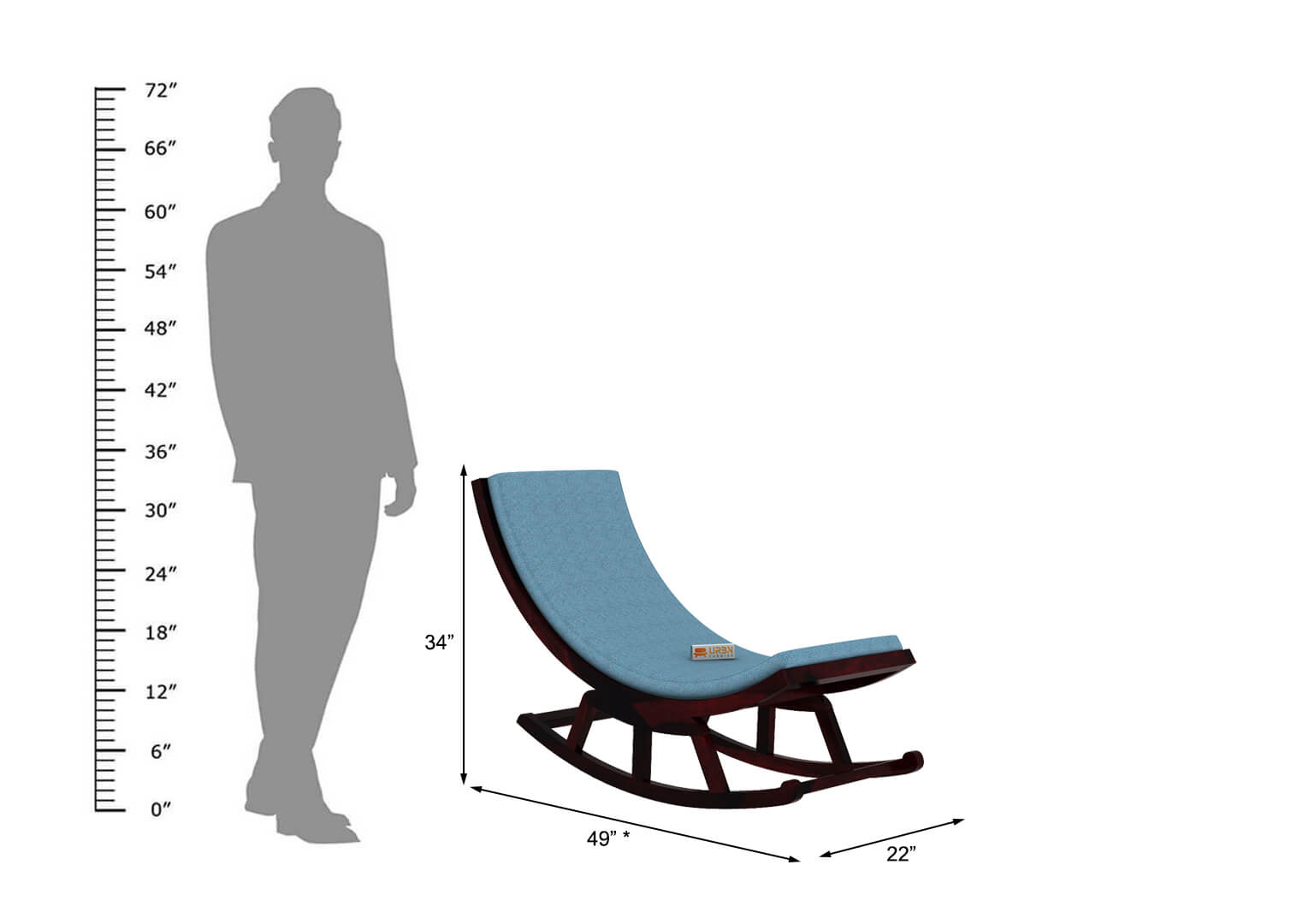 Modern-Design-Rocking-Chair-Walnut-Blue_5