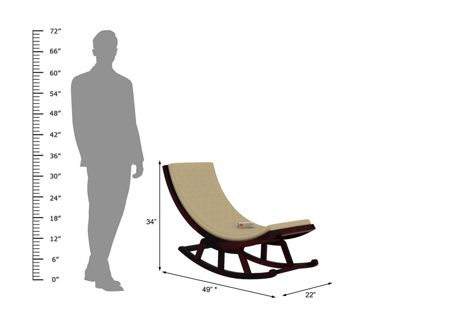 Modern-Design-Rocking-Chair-Walnut-Ivory_5