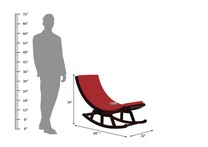 Modern-Design-Rocking-Chair-Walnut-Red_5
