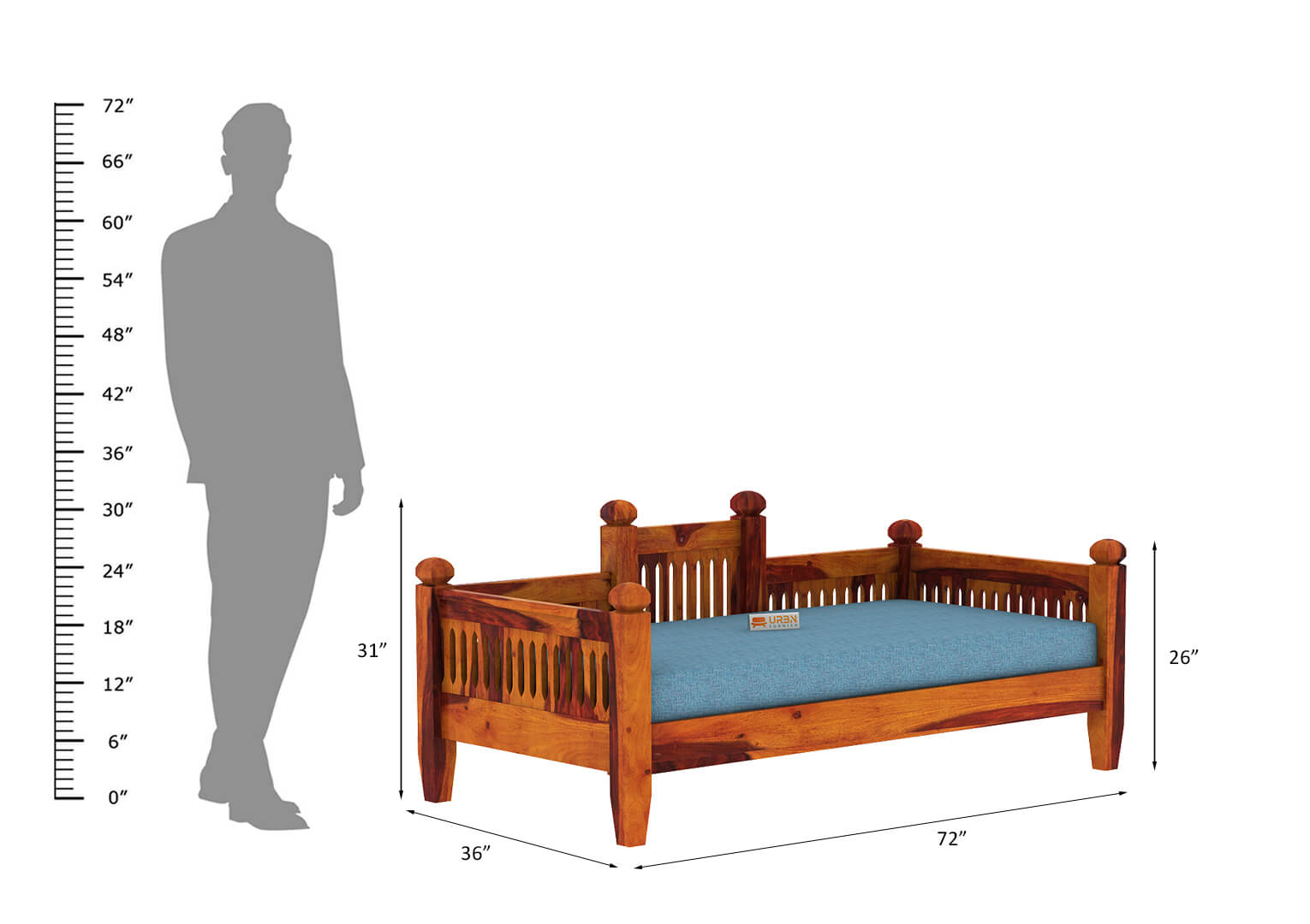 Moorish Divan - Urbnfurnish