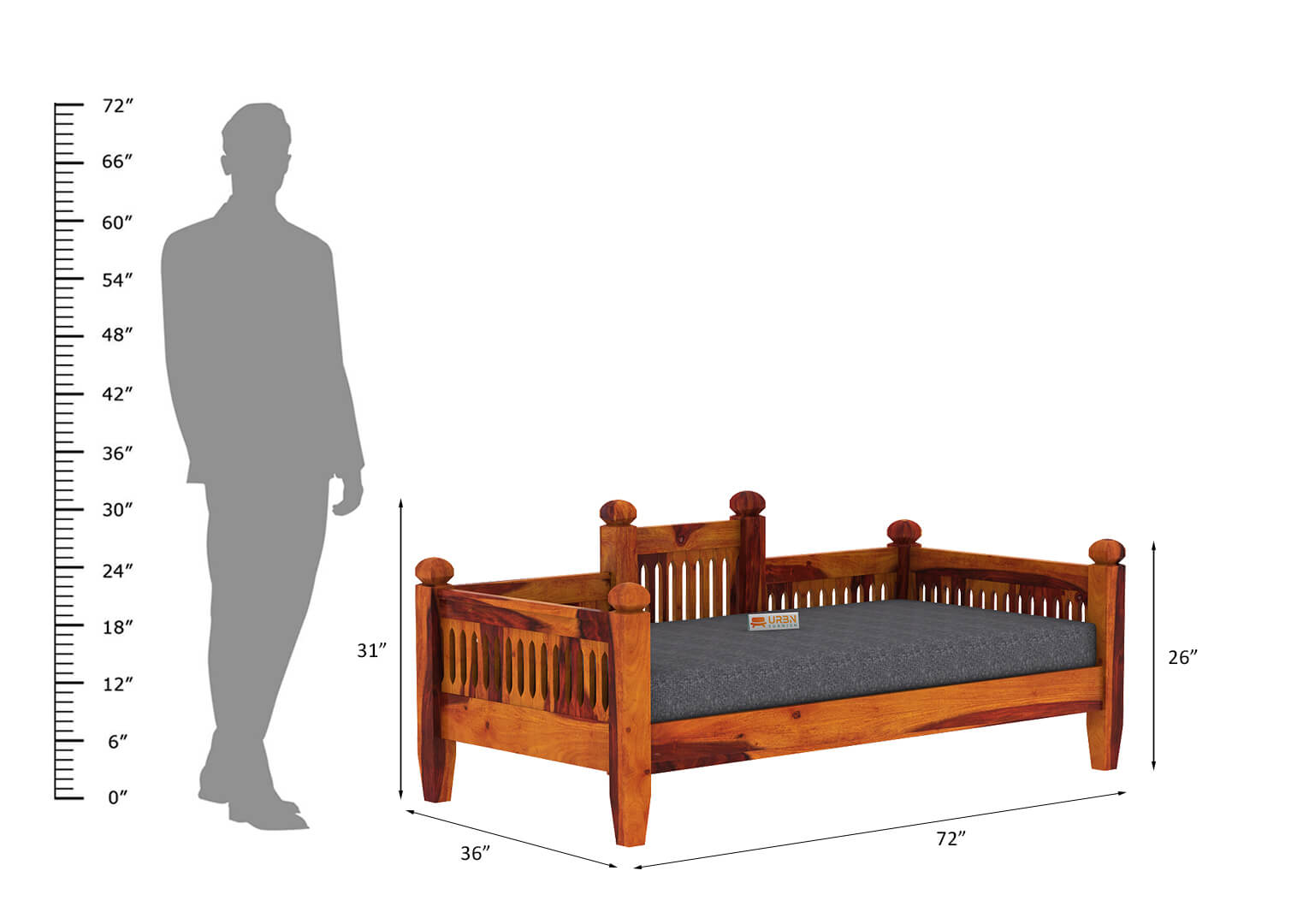 Moorish Divan - Urbnfurnish