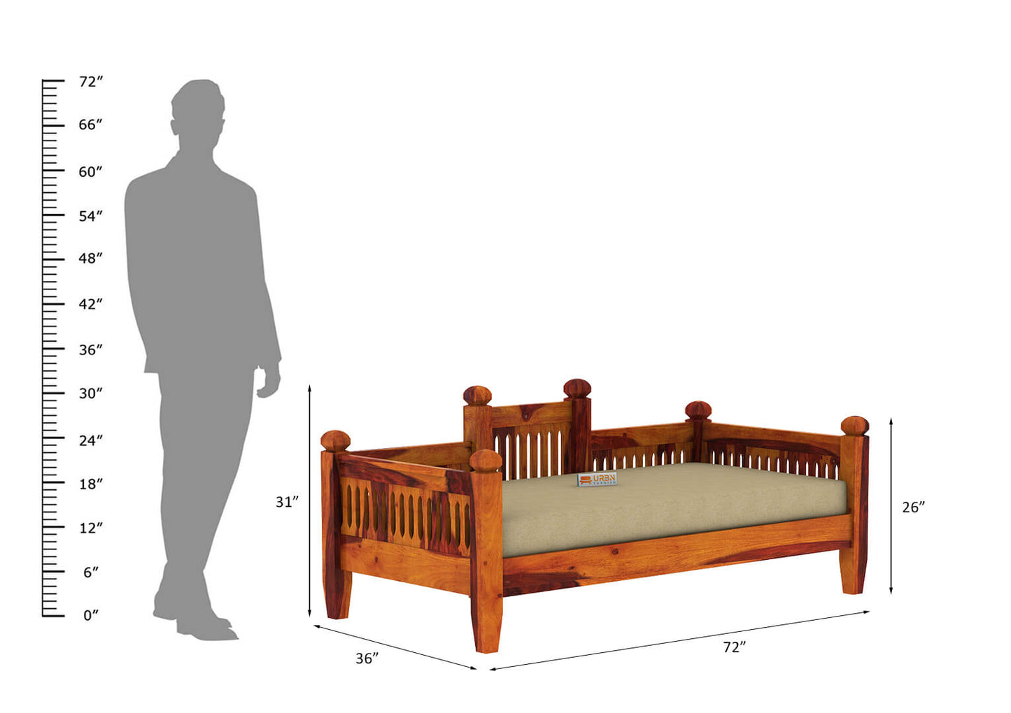 Moorish Divan - Urbnfurnish