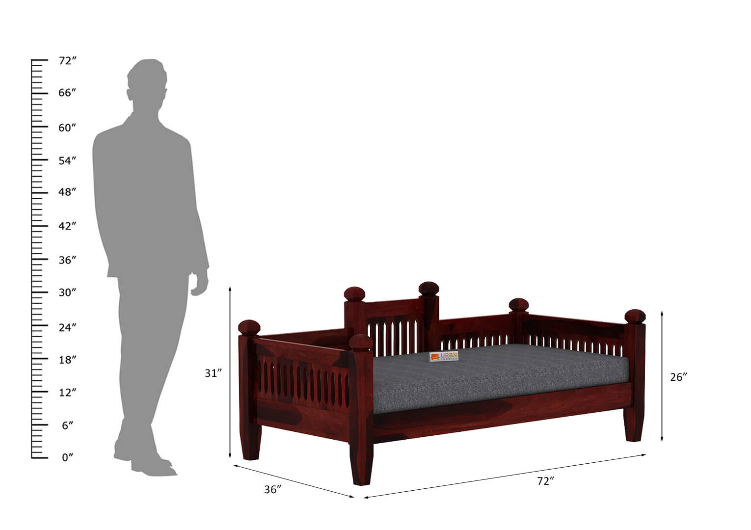 Moorish Divan - Urbnfurnish