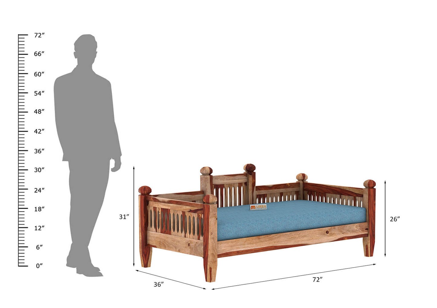 Moorish Divan - Urbnfurnish