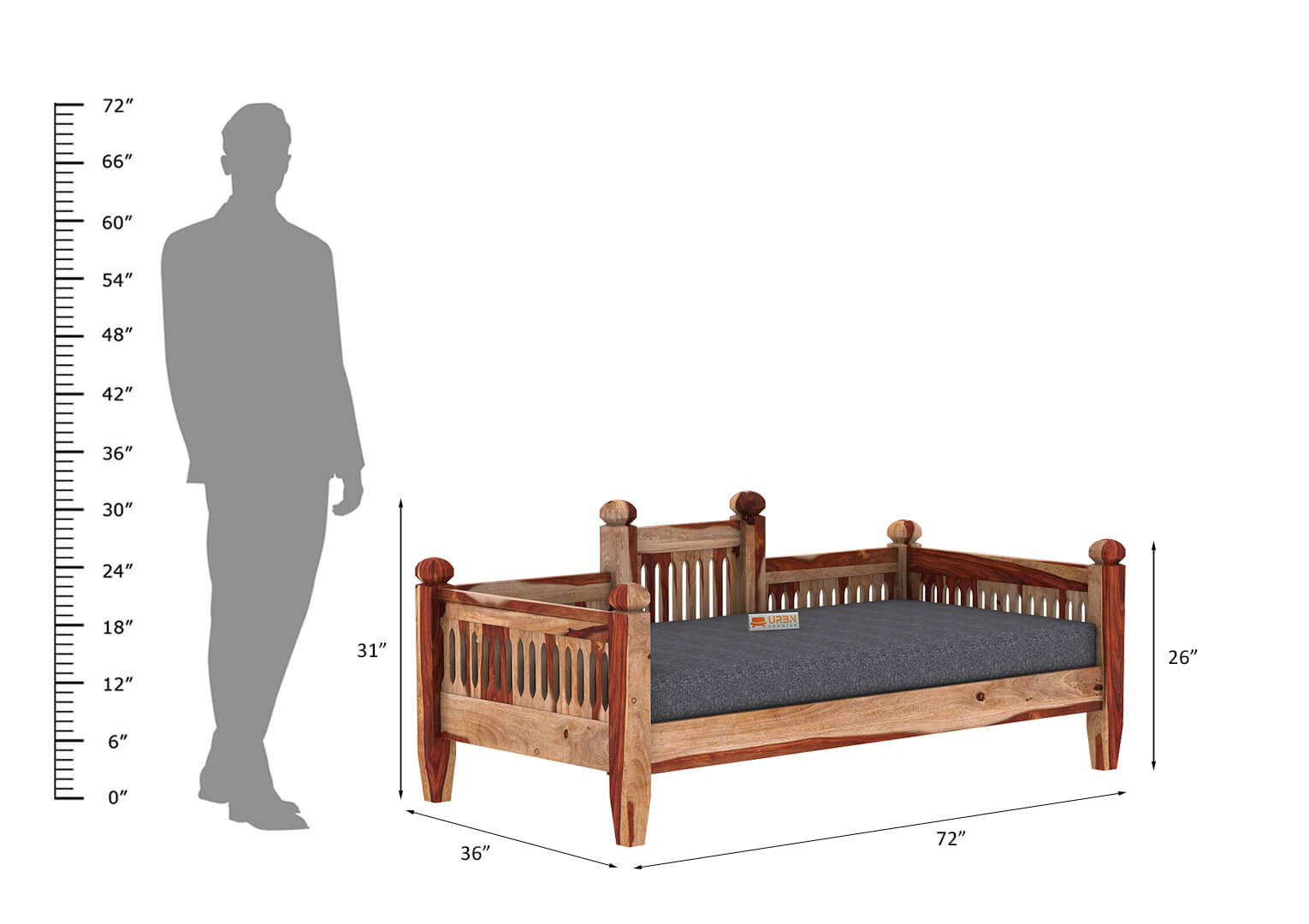 Moorish Divan - Urbnfurnish