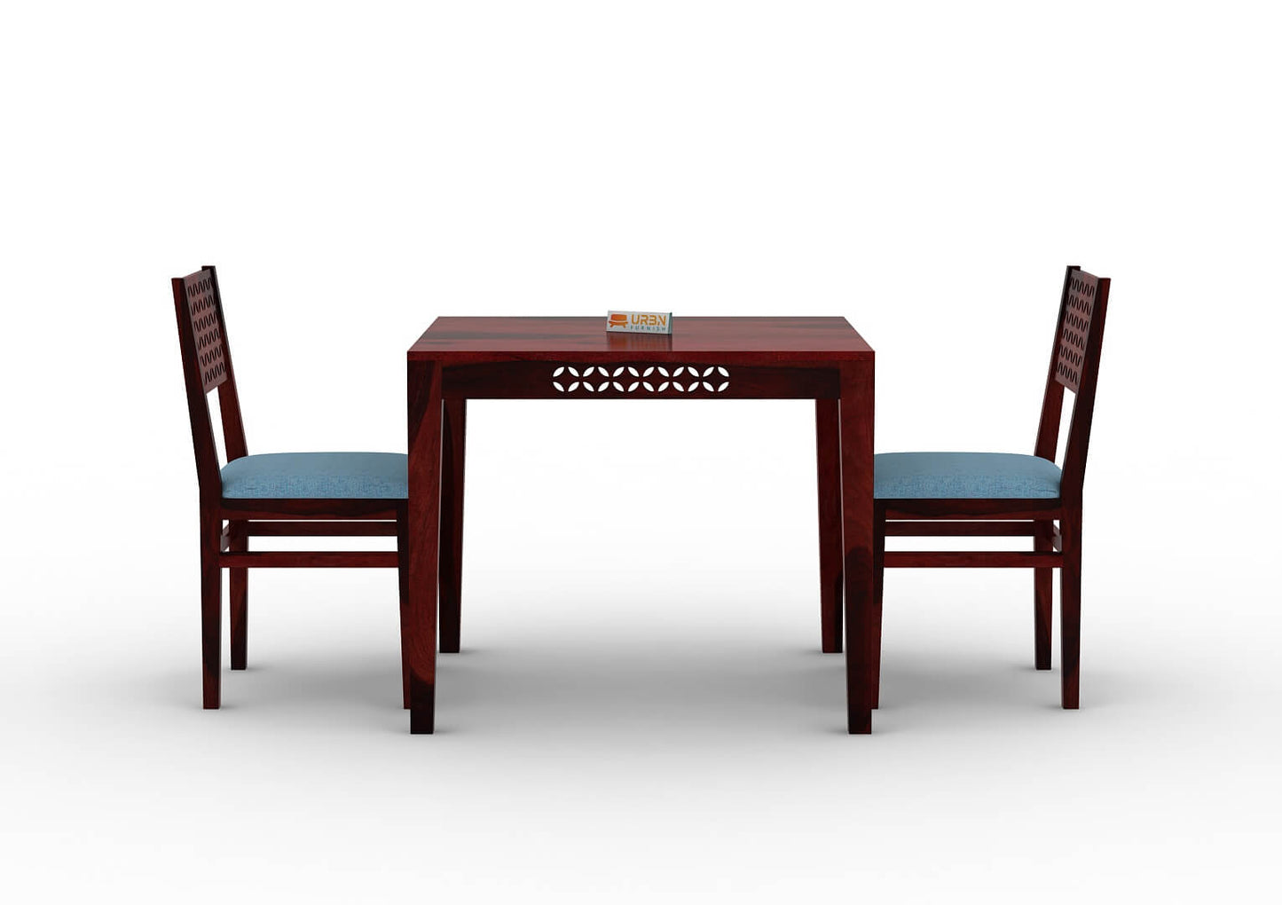 Muse-2-Seater-Dining-Set-Cushioned-Mahogany-Blue_2