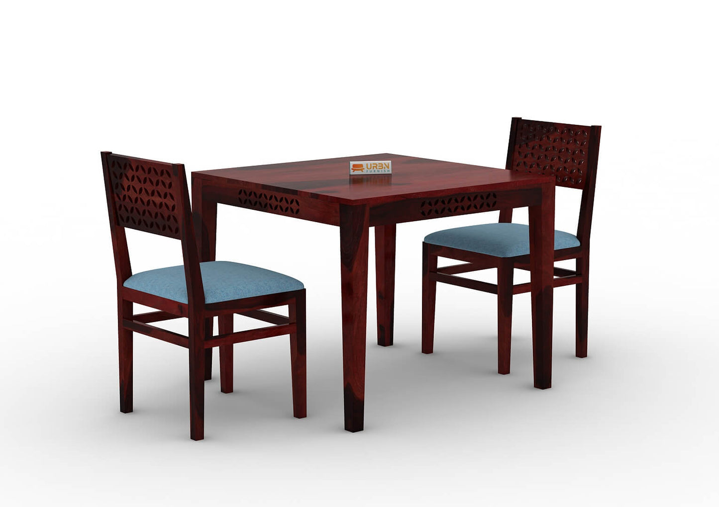 Muse-2-Seater-Dining-Set-Cushioned-Mahogany-Blue_3