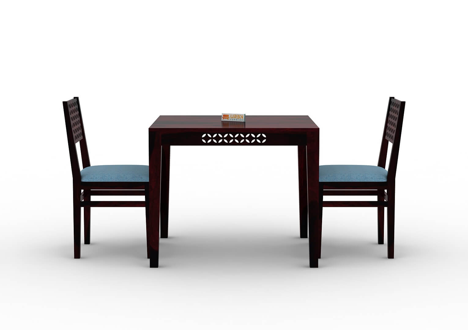 Muse-2-Seater-Dining-Set-Cushioned-Walnut-Blue_2
