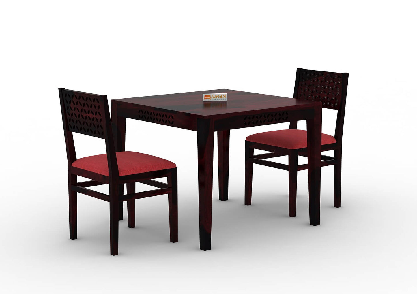 Muse-2-Seater-Dining-Set-Cushioned-Walnut-Red_3