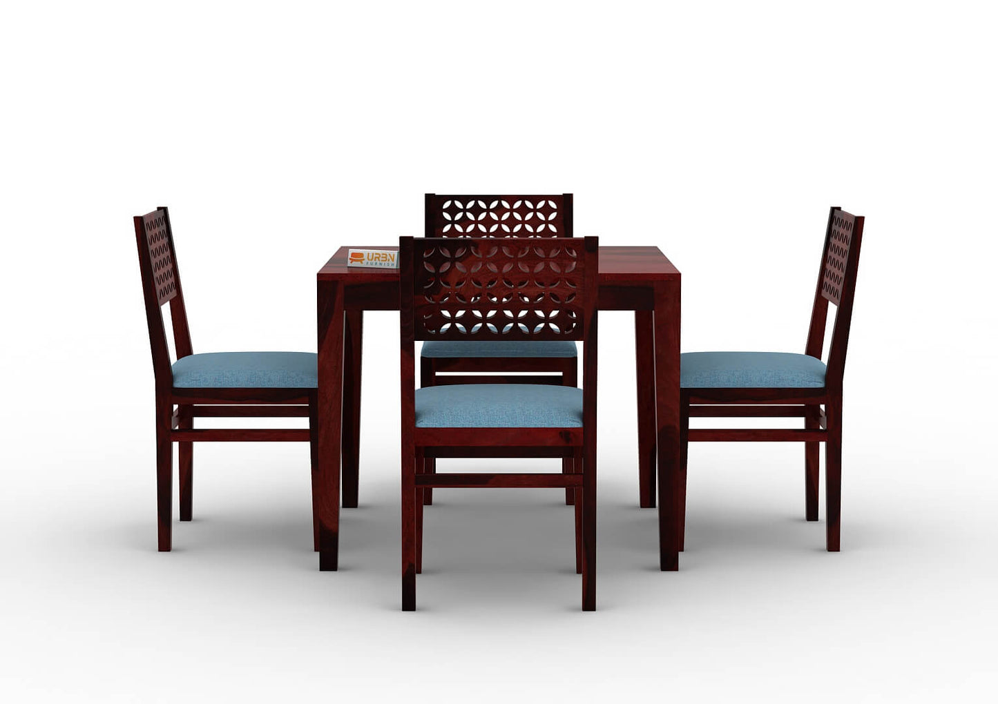 Muse-4-Seater-Dining-Set-Cushioned-Mahogany-Blue_2