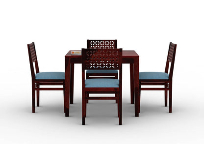 Muse-4-Seater-Dining-Set-Cushioned-Mahogany-Blue_2