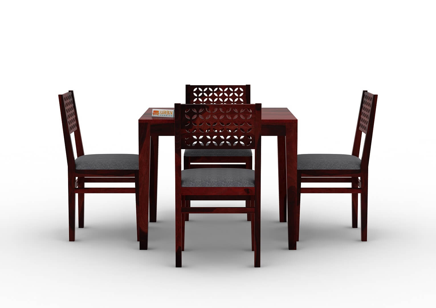 Muse-4-Seater-Dining-Set-Cushioned-Mahogany-Gray_2