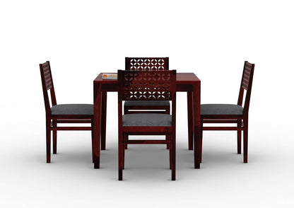 Muse-4-Seater-Dining-Set-Cushioned-Mahogany-Gray_2