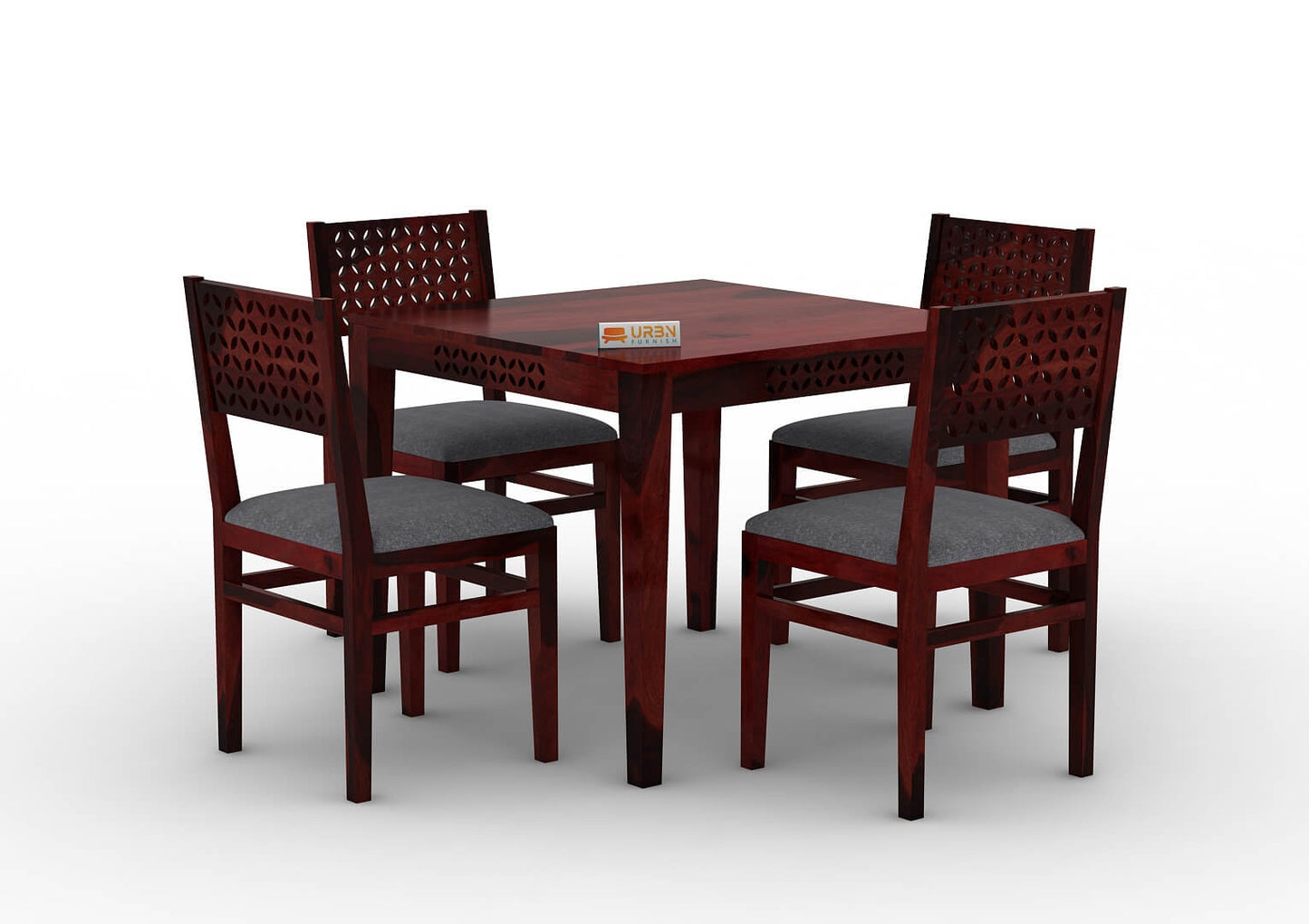 Muse-4-Seater-Dining-Set-Cushioned-Mahogany-Gray_3