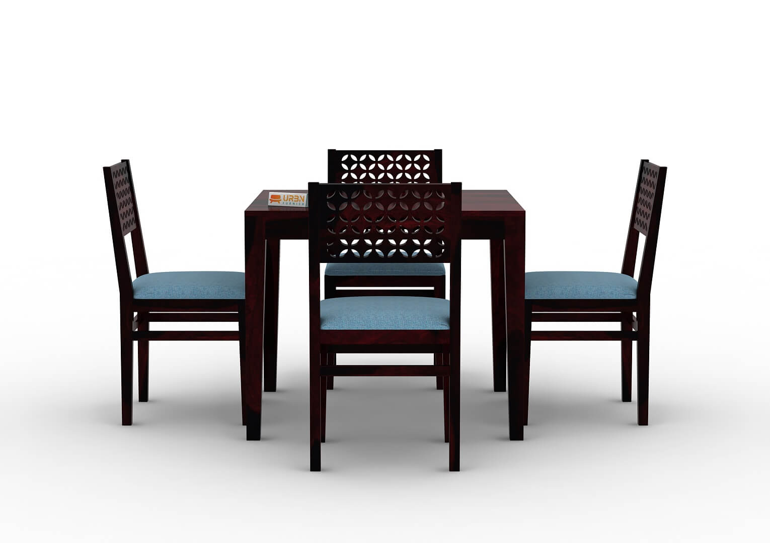 Muse-4-Seater-Dining-Set-Cushioned-Walnut-Blue_2