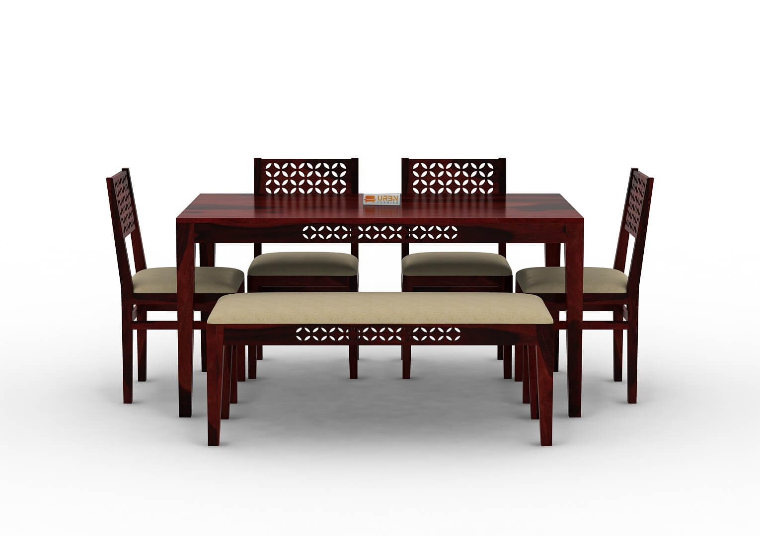 Muse-6-Seater-Dining-Set-With-Bench-Cushioned-Mahogany-Ivory_2