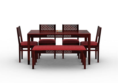 Muse-6-Seater-Dining-Set-With-Bench-Cushioned-Mahogany-Red_2