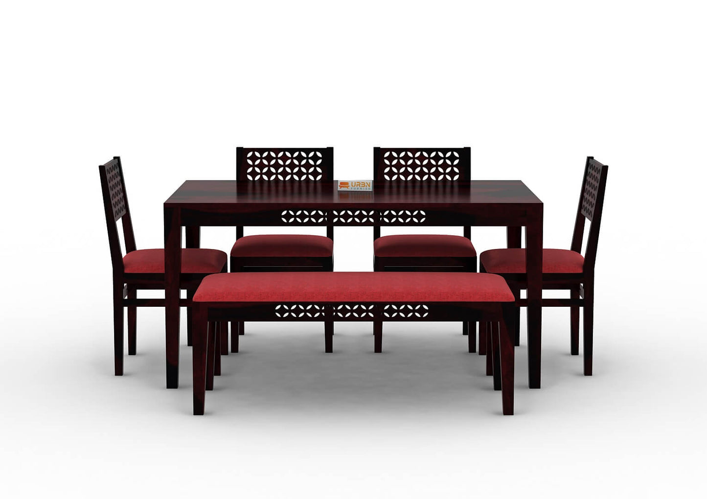 Muse-6-Seater-Dining-Set-With-Bench-Cushioned-Walnut-Red_2