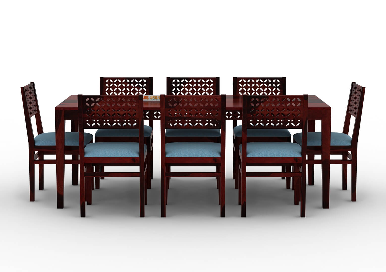Muse-8-Seater-Dining-Set-Cushioned-Mahogany-Blue_2