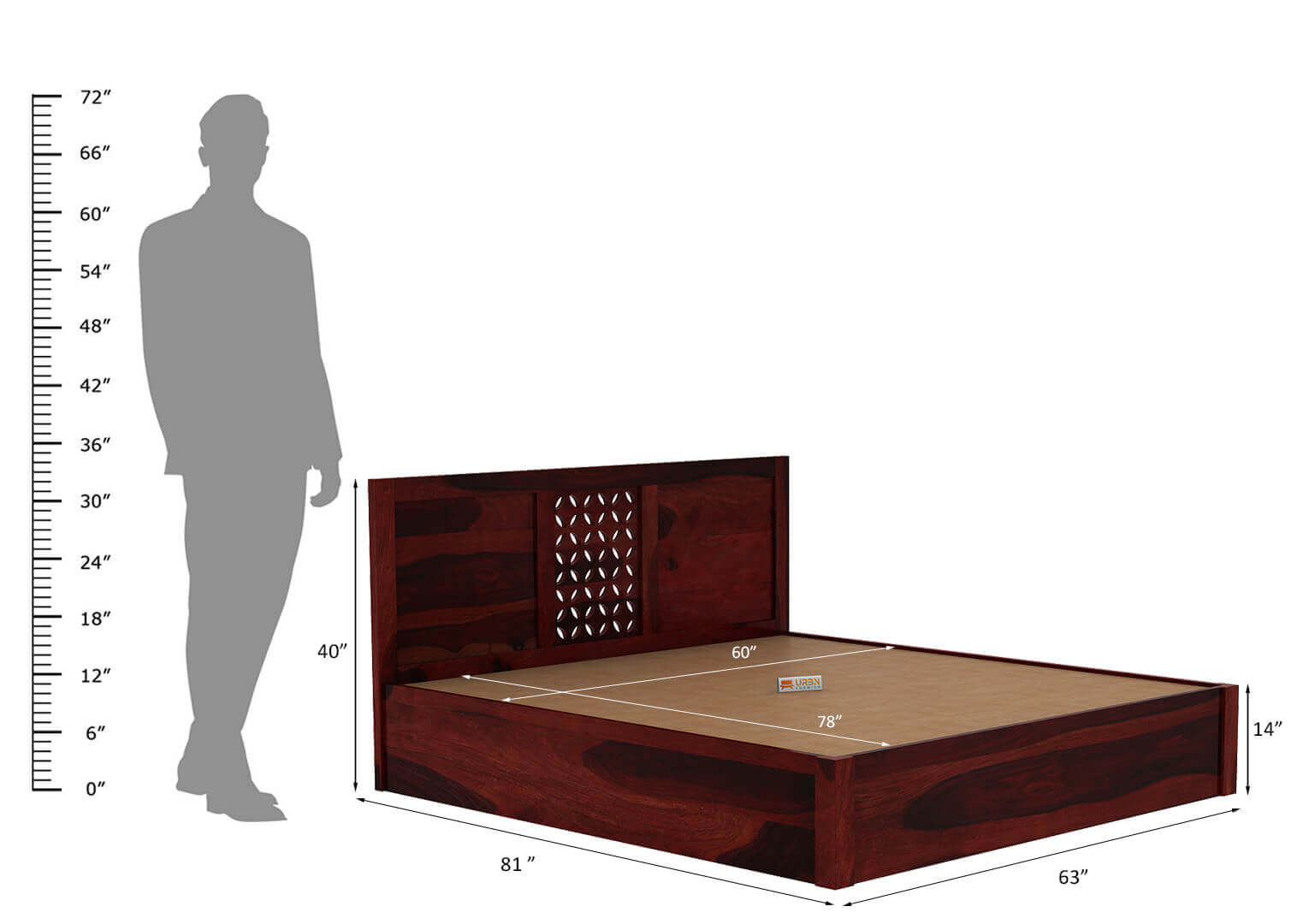 Muse-Hydraulic-Bed-Mahogany_8_-Queen-Size