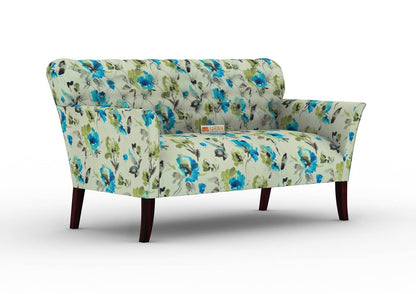 Myna Love Seat (Printed Fabric) - Urbnfurnish