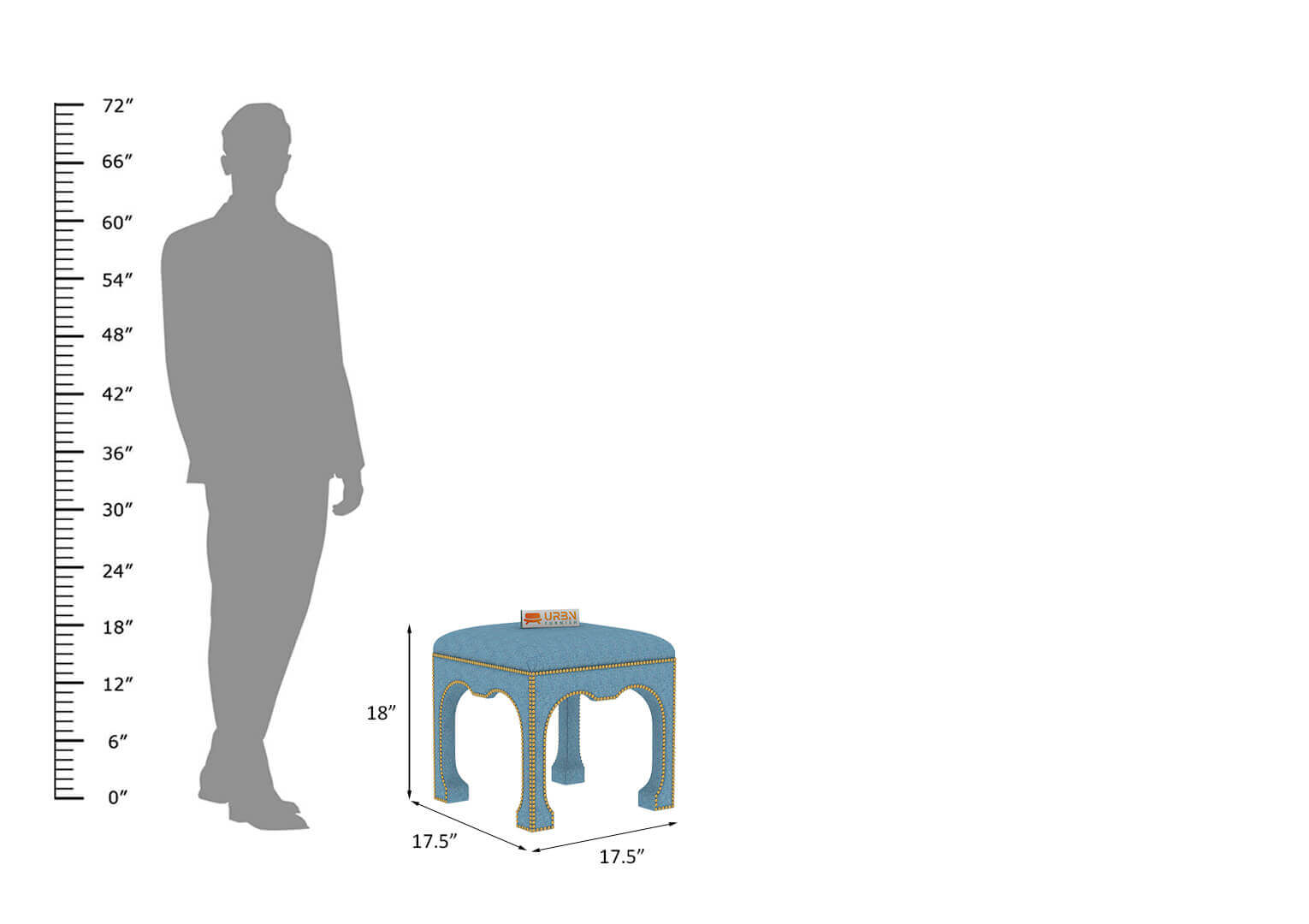 Narment Ottoman - Urbnfurnish