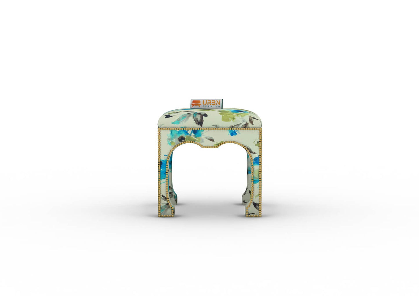 Narment Ottoman (Printed Fabric) - Urbnfurnish