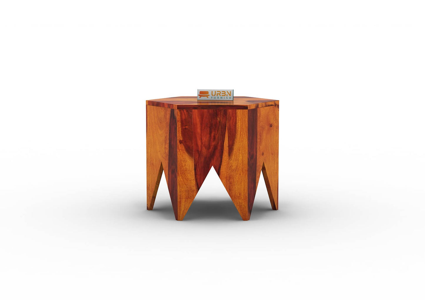 Navinsh Wooden Stool - Urbnfurnish