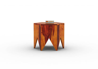Navinsh Wooden Stool - Urbnfurnish