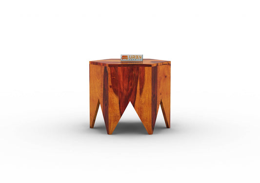 Navinsh Wooden Stool - Urbnfurnish