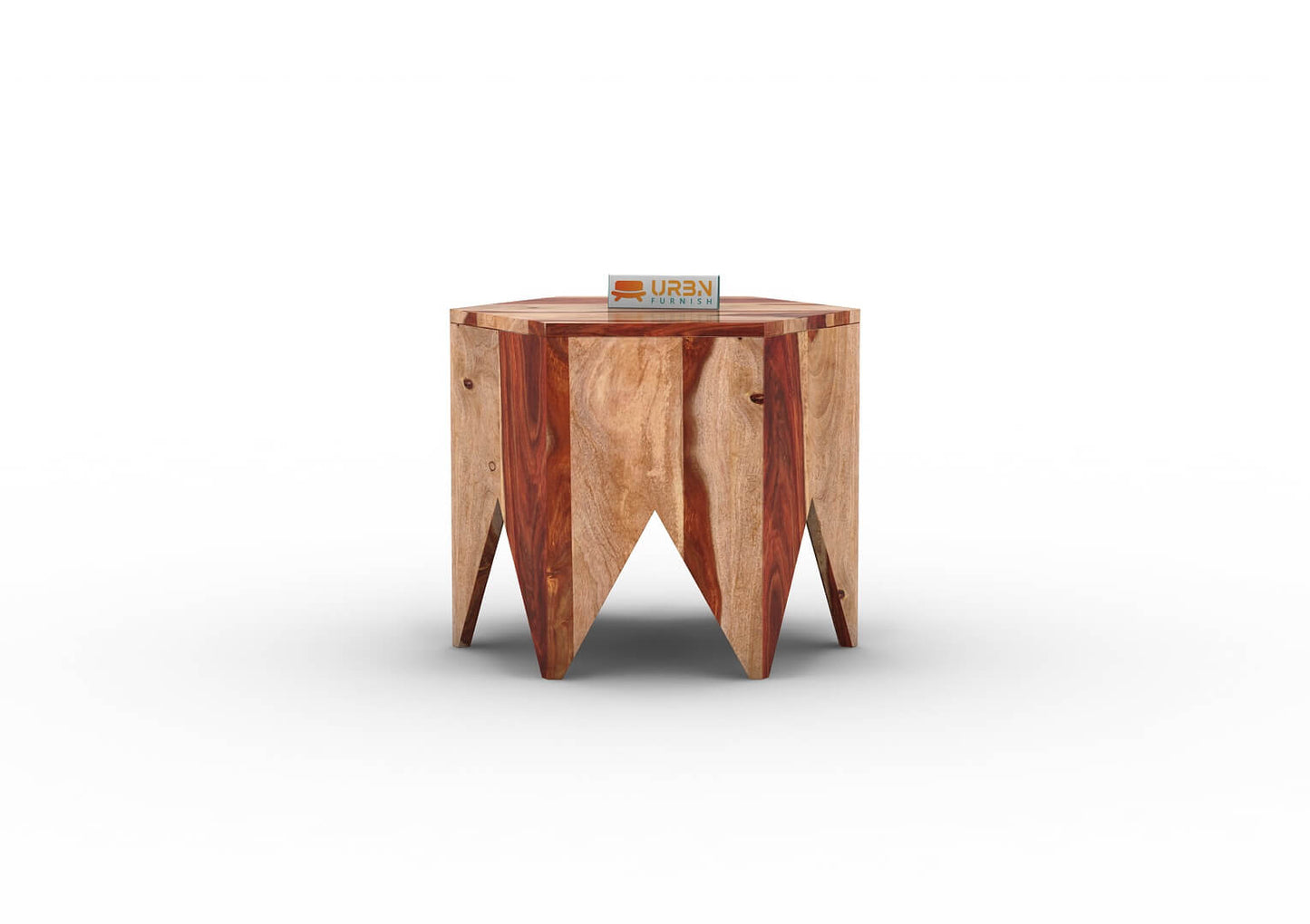 Navinsh Wooden Stool - Urbnfurnish
