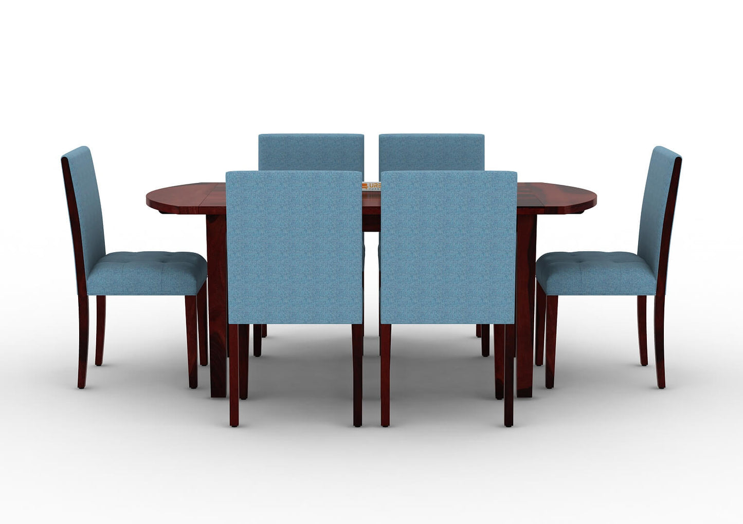 Niladri-4-To-6-Seater-Extendable-Dining-Set-Mahogany-Blue_4