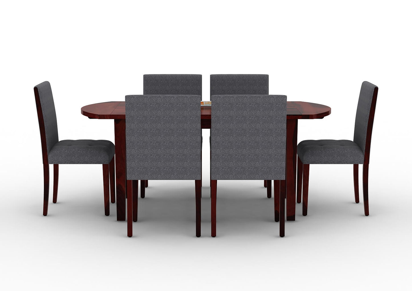 Niladri-4-To-6-Seater-Extendable-Dining-Set-Mahogany-Gray_4