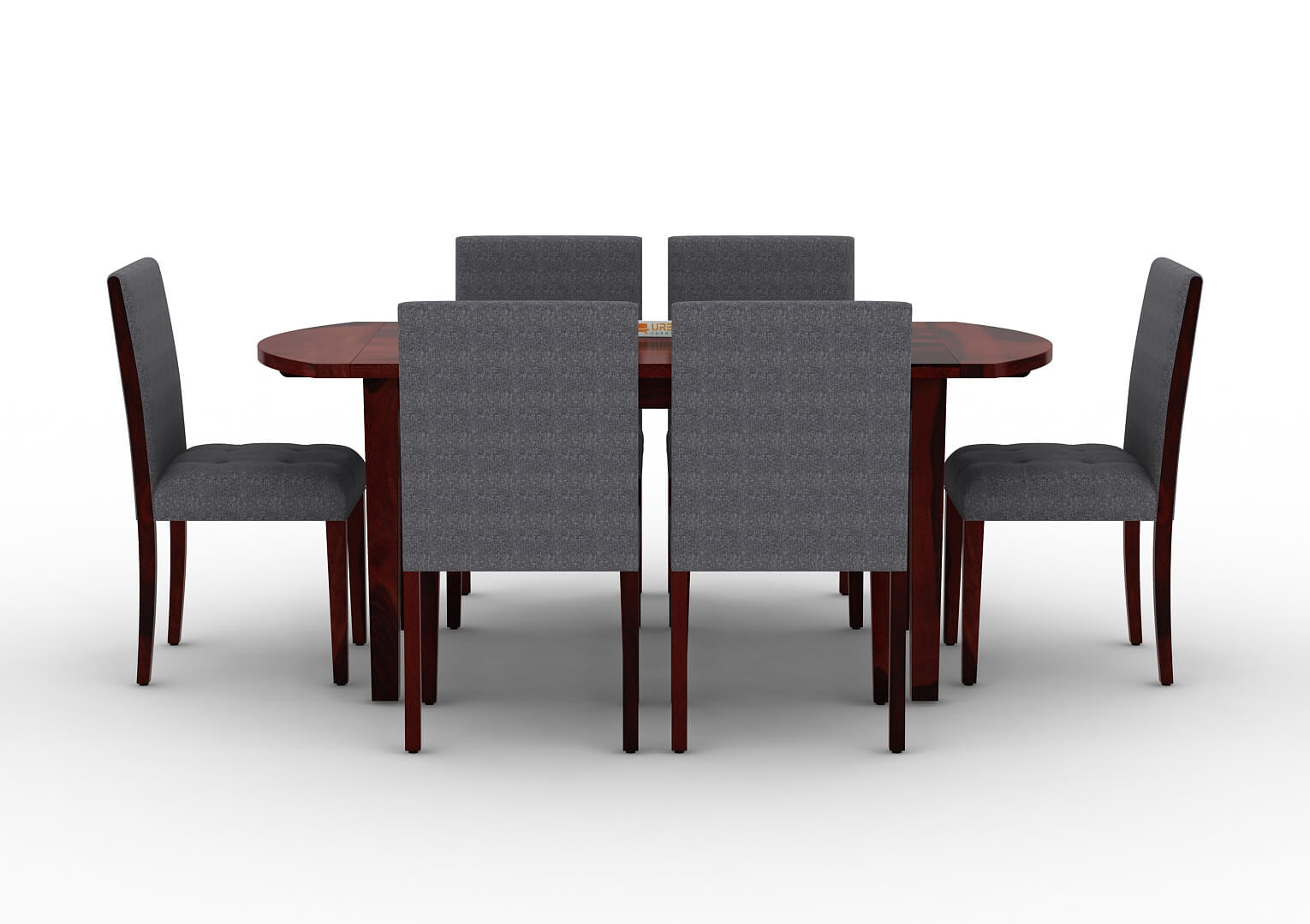 Niladri-4-To-6-Seater-Extendable-Dining-Set-Mahogany-Gray_4
