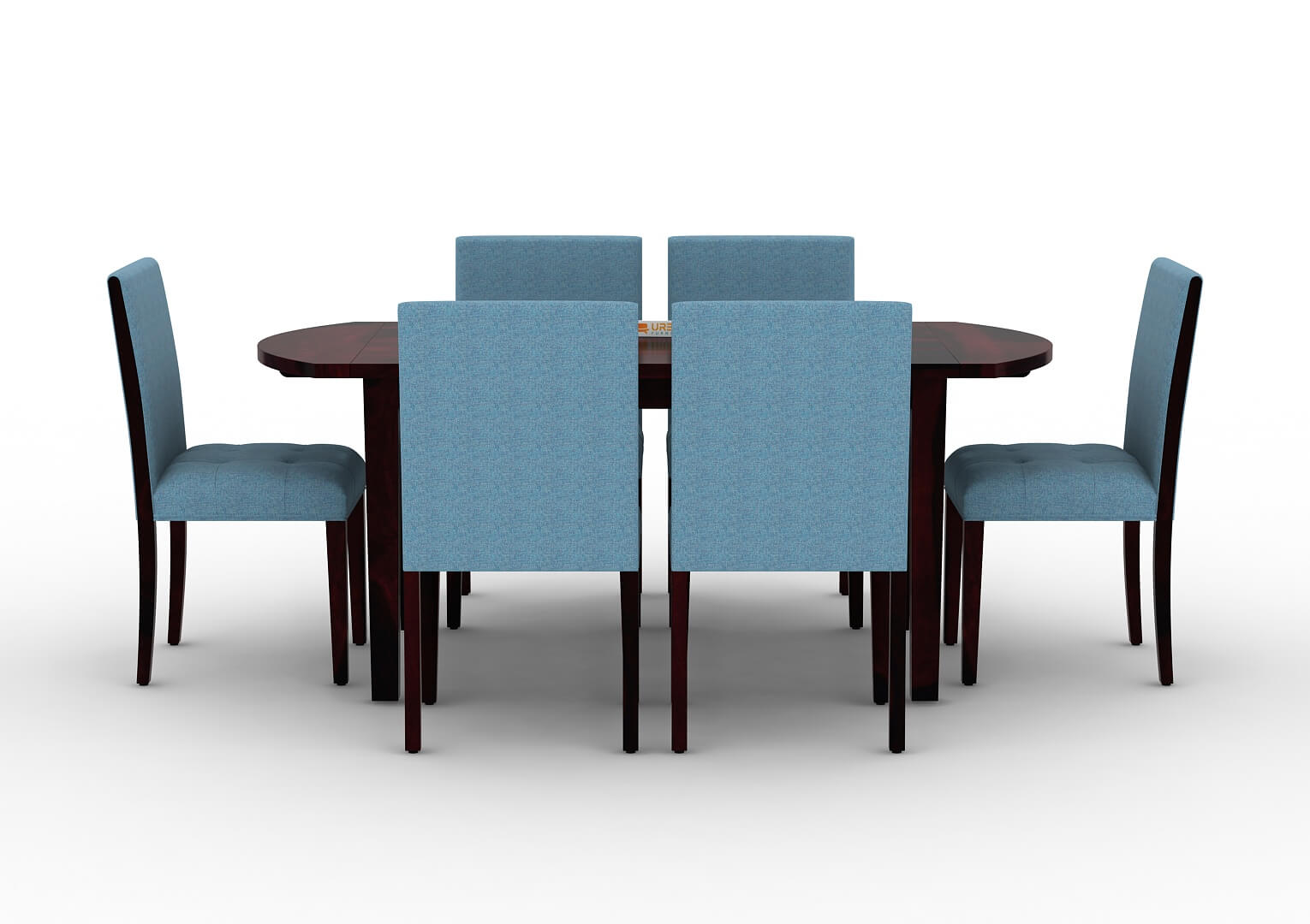 Niladri-4-To-6-Seater-Extendable-Dining-Set-Walnut-Blue_4