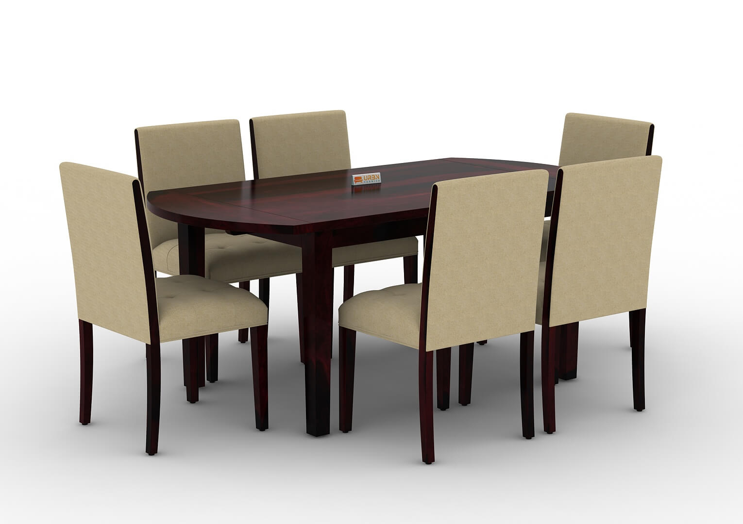 Niladri-4-To-6-Seater-Extendable-Dining-Set-Walnut-Ivory_5
