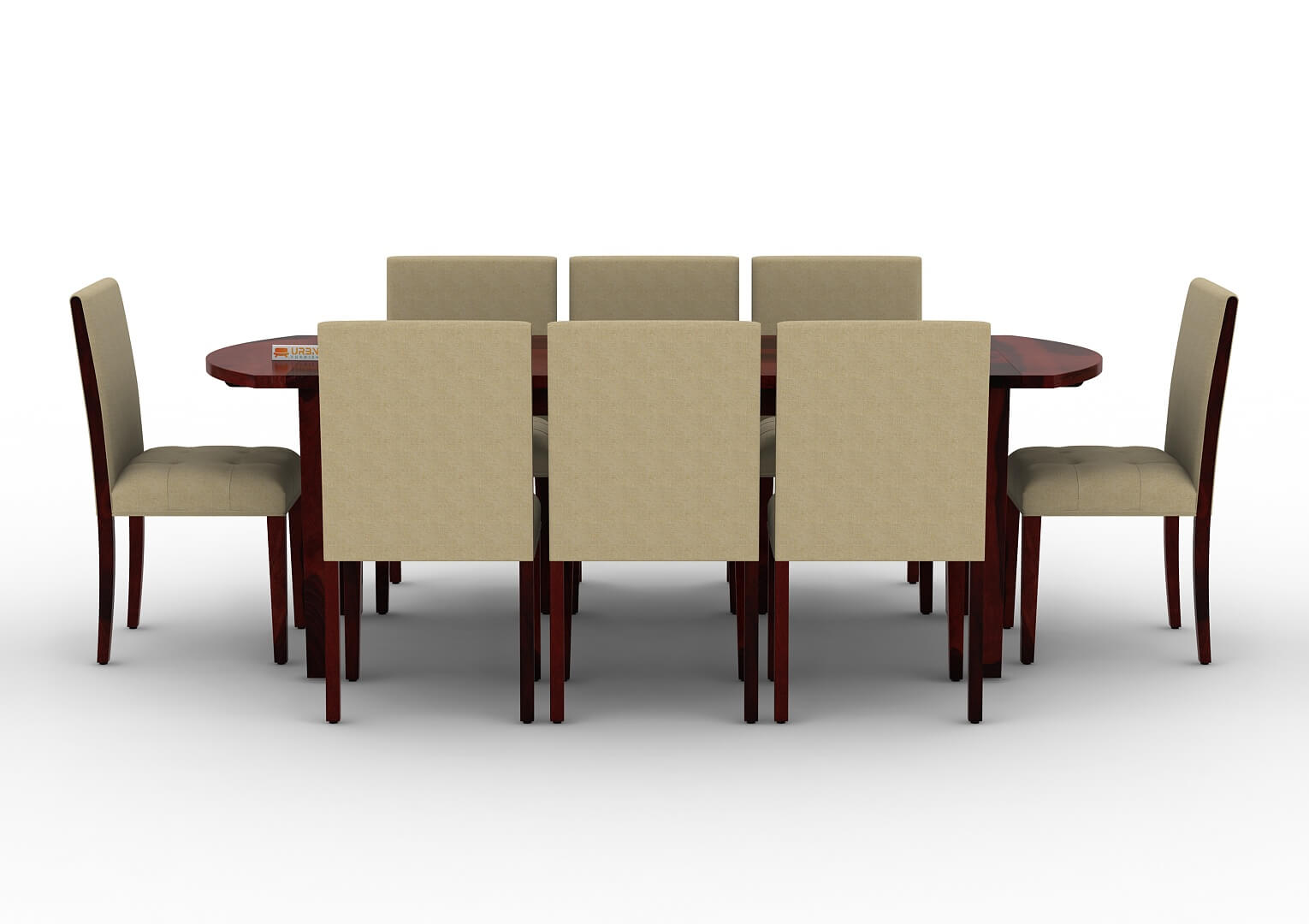 Niladri-6-To-8-Seater-Extendable-Dining-Set-Mahogany-Ivory_4