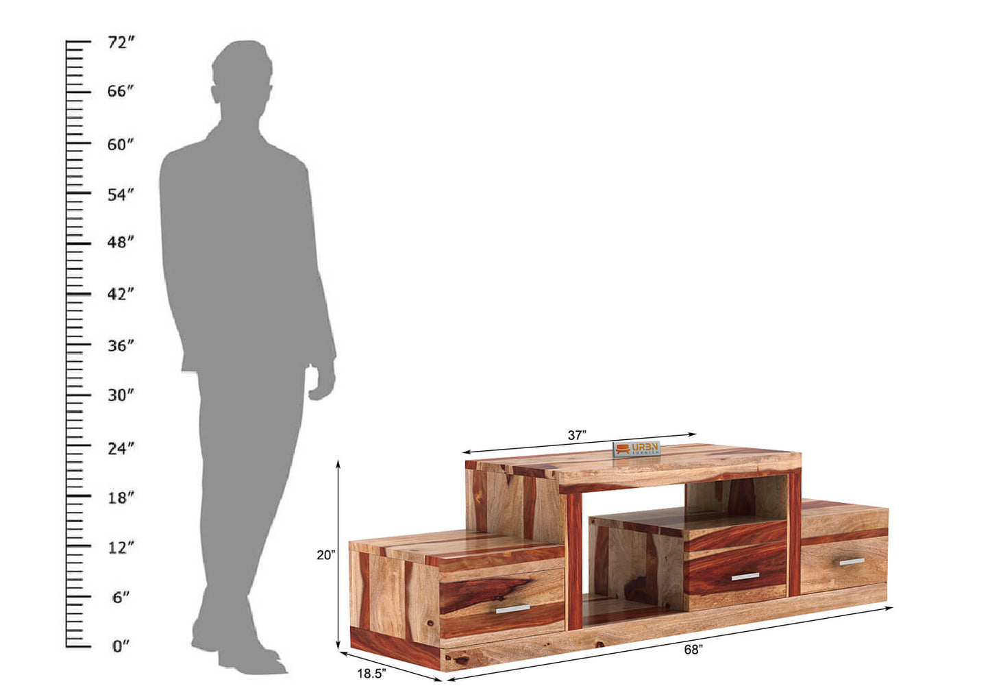 Nunchi Tv Unit - Urbnfurnish