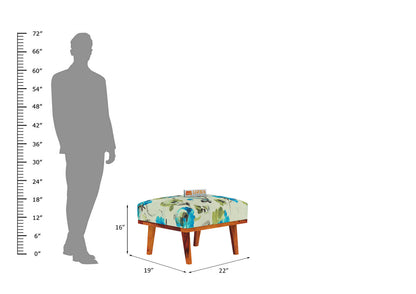 Assale Lounge Chair (Printed Fabric) - Urbnfurnish