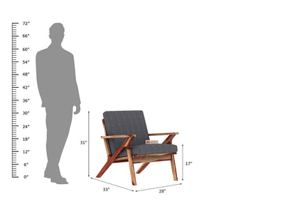 Oueme Arm Chair - Urbnfurnish