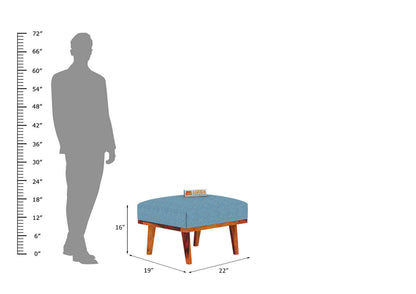 Oueme Arm Chair With Stool - Urbnfurnish