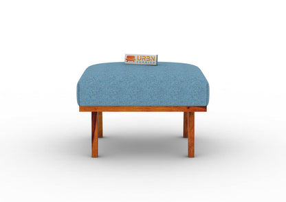 Oueme Arm Chair With Stool - Urbnfurnish