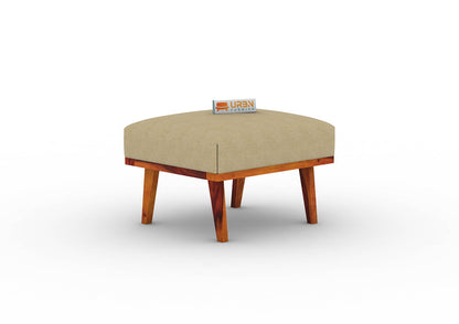 Oueme Lounge Chair With Stool - Urbnfurnish