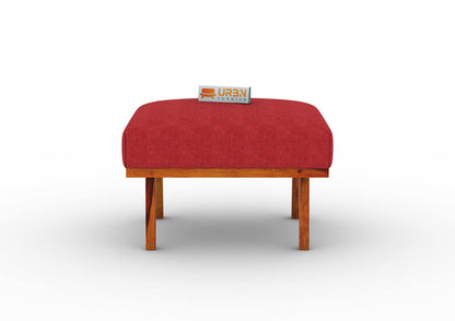 Oueme Arm Chair With Stool - Urbnfurnish