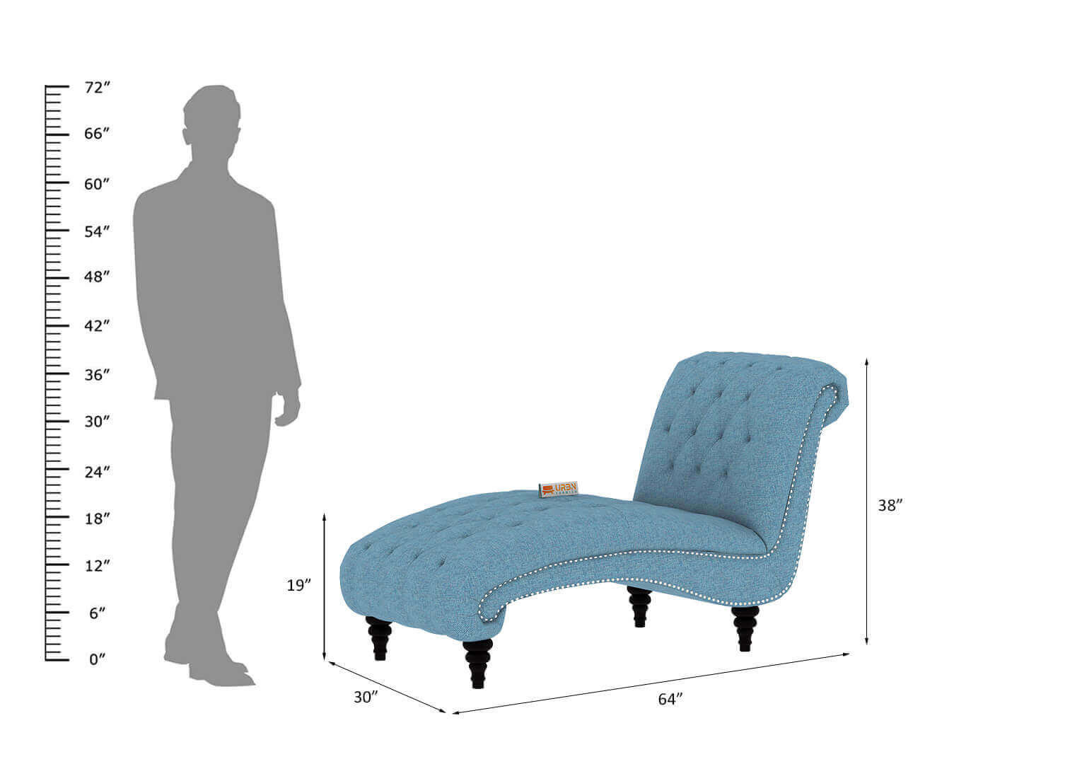 Ovine Chaise Lounge - Urbnfurnish